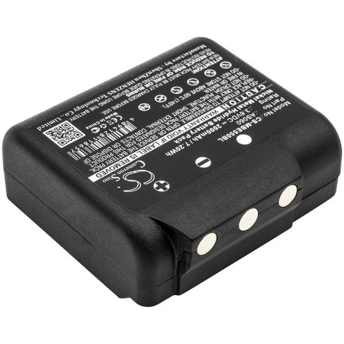 IMET AS060 helyettesítő akkumulátor (NiMh, 3.6V, 2000mAh / 7.2Wh) - Utángyártott