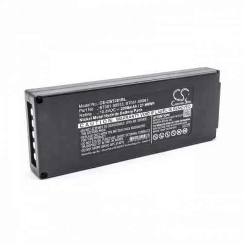 Cattron-Theimeg BT081-00053 helyettesítő akkumulátor (NiMh, 10.8V, 2000mAh / 21.6Wh) - Utángyártott