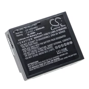   Panasonic CF-VZSU66U helyettesítő laptop akkumulátor (Li-Ion, 7.4V, 5200mAh / 38.48Wh) - Utángyártott