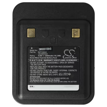   Bullard Heiman T4MAX készülékhez akkumulátor (NiMh, 9.6V, 2000mAh / 19.2Wh) - Utángyártott