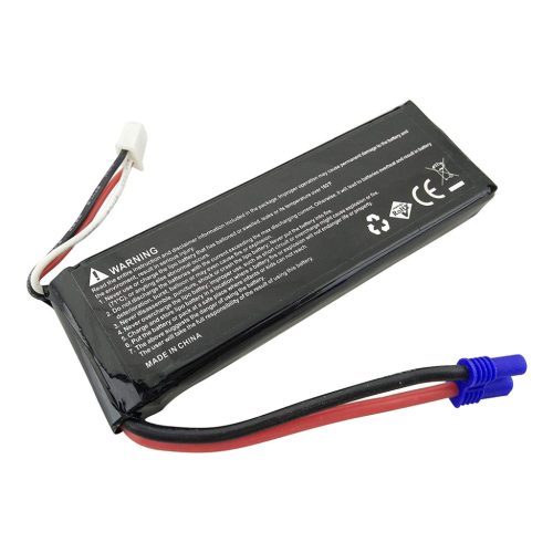 Hubsan BC6551, X4 H501S készülékekhez akkumulátor (Li-Polymer, 7.4V, 3000mAh / 22.2Wh) - Utángyártott