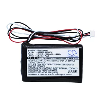   IBM BAT-00007-01-A Rev A helyettesítő laptop akkumulátor (Li-Ion, 3.7V, 1800mAh / 6.66Wh) - Utángyártott