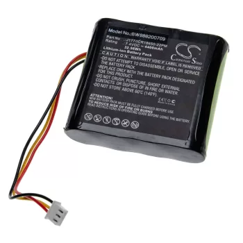   Braven J177/ICR18650-22PM helyettesítő akkumulátor (Li-Ion, 7.4V, 4400mAh / 32.56Wh) - Utángyártott