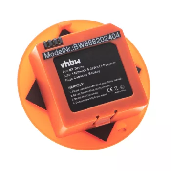  Mitu RC Quadcopter / Drone készülékhez akkumulátor (Li-Polymer, 3.8V, 1400mAh / 5.32Wh) - Utángyártott