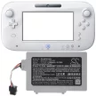 Nintendo ARR-002, WUP-002 helyettesítő akkumulátor (Li-Ion, 3.7V, 2450mAh / 9.07Wh) - Utángyártott