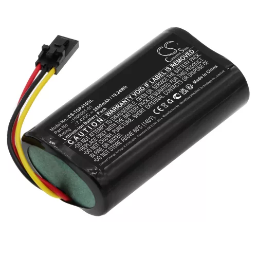 Topcon 1000001-01 helyettesítő akkumulátor (Li-Ion, 7.4V, 2600mAh / 19.24Wh) - Utángyártott