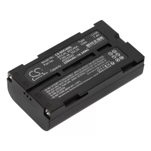 Sokkia SDL30 helyettesítő akkumulátor (Li-Ion, 7.4V, 2200mAh / 16.28Wh) - Utángyártott