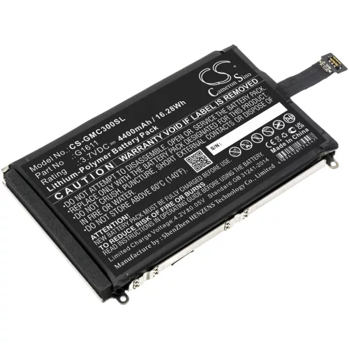 GlocalMe G1611 helyettesítő akkumulátor (Li-Polymer, 3.7V, 4400mAh / 16.28Wh) - Utángyártott