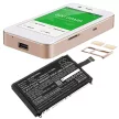 GlocalMe G1611 helyettesítő akkumulátor (Li-Polymer, 3.7V, 4400mAh / 16.28Wh) - Utángyártott