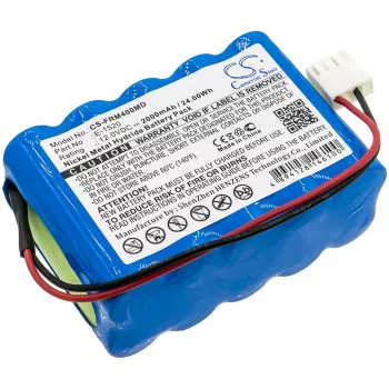   Fresenius 120049, BATT/110049, E-1520 helyettesítő akkumulátor (NiMh, 12V, 2000mAh / 24Wh) - Utángyártott