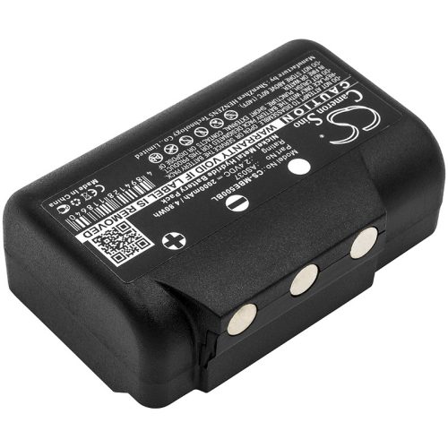 IMET AS037 helyettesítő akkumulátor (NiMh, 2.4V, 2000mAh / 4.8Wh) - Utángyártott