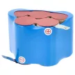 Ulo Box EBL 801 készülékhez akkumulátor (NiMh, 6V, 2000mAh / 12Wh) - Utángyártott