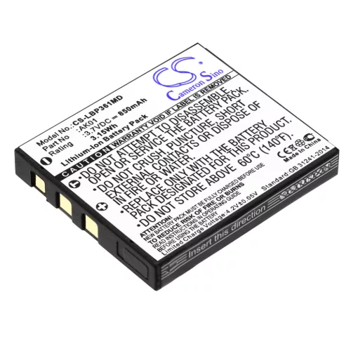Labnet AK01 helyettesítő akkumulátor (Li-Ion, 3.7V, 850mAh / 3.15Wh) - Utángyártott