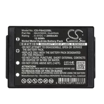   HBC Hub05AA helyettesítő akkumulátor (NiMh, 6V, 2000mAh / 12Wh) - Utángyártott