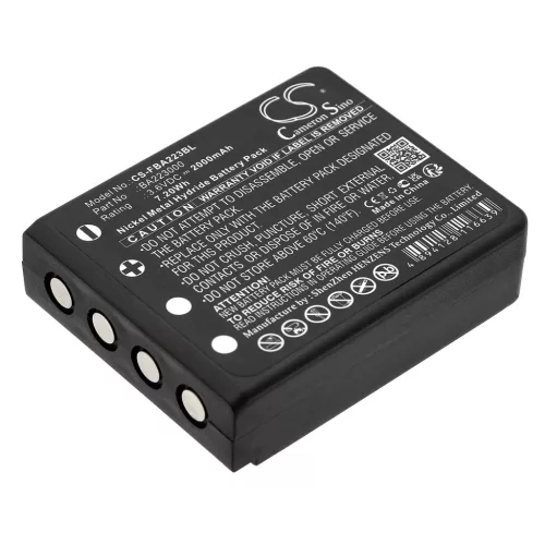 HBC FUA39, FUB6, FUB9NM, PM461523 helyettesítő akkumulátor (NiMh, 3.6V, 2000mAh / 7.2Wh) - Utángyártott