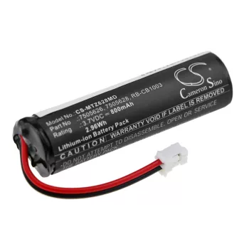   Morita 7505626, 7505628, RB-CB1003 helyettesítő akkumulátor (Li-Ion, 3.7V, 800mAh / 2.96Wh) - Utángyártott