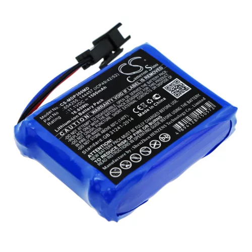 MedCaptain 654255 helyettesítő akkumulátor (Li-Ion, 11.1V, 1500mAh / 16.65Wh) - Utángyártott