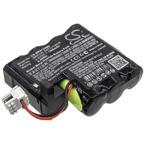 B.Braun SE-306122 helyettesítő akkumulátor (NiMh, 3.6V, 1500mAh / 5.4Wh) - Utángyártott