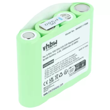   X-Rite SE15-26 helyettesítő akkumulátor (NiMh, 4.8V, 2000mAh / 9.6Wh) - Utángyártott