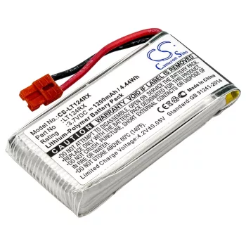   Syma X5HC helyettesítő akkumulátor (Li-Polymer, 3.7V, 1200mAh / 4.44Wh) - Utángyártott