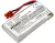 Syma X5HC helyettesítő akkumulátor (Li-Polymer, 3.7V, 1200mAh / 4.44Wh) - Utángyártott