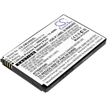   ZTE Li3945T44P4h815174 helyettesítő akkumulátor (Li-Polymer, 3.85V, 4000mAh / 15.4Wh) - Utángyártott