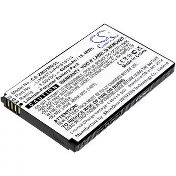   ZTE Li3945T44P4h815174 helyettesítő akkumulátor (Li-Polymer, 3.85V, 4000mAh / 15.4Wh) - Utángyártott