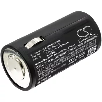   Heine X-001.99.333 helyettesítő akkumulátor (NiMh, 2.4V, 1400mAh / 3.36Wh) - Utángyártott