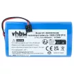 Trelock 18650-22PM 2P1S helyettesítő akkumulátor (Li-Ion, 3.7V, 4400mAh / 16.28Wh) - Utángyártott