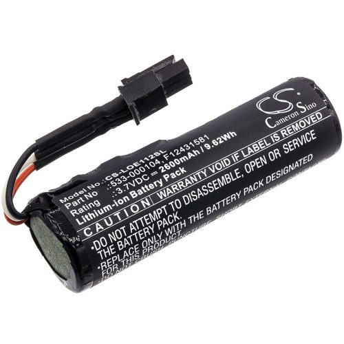 Logitech F12431581 helyettesítő akkumulátor (Li-Ion, 3.7V, 2600mAh / 9.62Wh) - Utángyártott