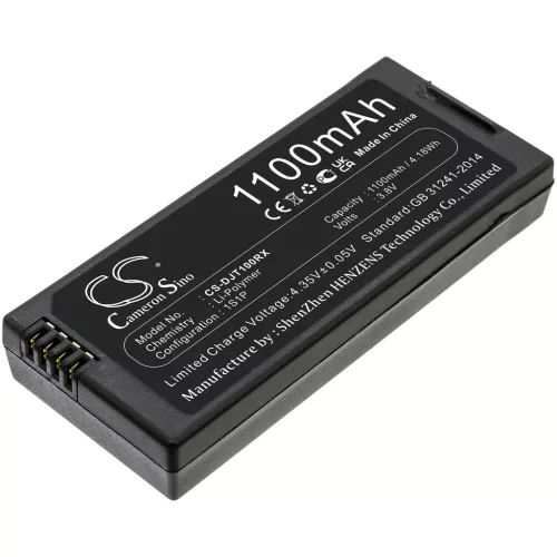 DJI T01 helyettesítő akkumulátor (Li-Polymer, 3.8V, 1100mAh / 4.18Wh) - Utángyártott
