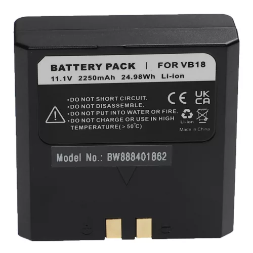 Godox VB18, VB19 helyettesítő akkumulátor (Li-Ion, 11.1V, 2250mAh / 24.98Wh) - Utángyártott