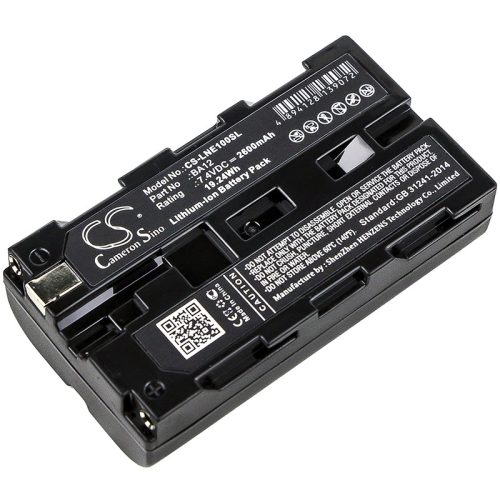 Line 6 98-034-0003, BA12 helyettesítő akkumulátor (Li-Ion, 7.4V, 2600mAh / 19.24Wh) - Utángyártott