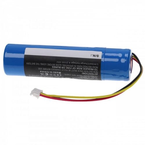 AKAI UF16650ZTA helyettesítő akkumulátor (Li-Ion, 3.7V, 1600mAh / 5.92Wh) - Utángyártott