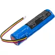 AKAI UF16650ZTA helyettesítő akkumulátor (Li-Ion, 3.7V, 1600mAh / 5.92Wh) - Utángyártott