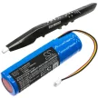 AKAI UF16650ZTA helyettesítő akkumulátor (Li-Ion, 3.7V, 1600mAh / 5.92Wh) - Utángyártott