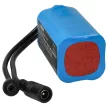 XML T6 LED készülékhez akkumulátor (Li-Ion, 7.4V, 5200mAh / 38.48Wh) - Utángyártott