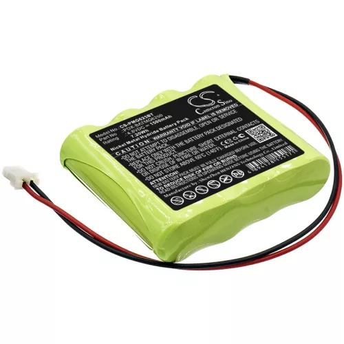 Paradox PDX-BATMG6250 helyettesítő akkumulátor (NiMh, 4.8V, 1500mAh / 7.2Wh) - Utángyártott