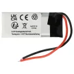 Philips SL602444 helyettesítő akkumulátor (Li-Polymer, 3.7V, 550mAh / 2.03Wh) - Utángyártott