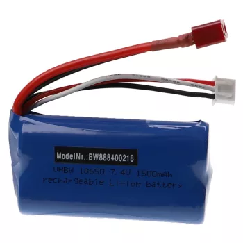   Wltoys 12428 készülékhez akkumulátor (Li-Ion, 7.4V, 1500mAh / 11.1Wh) - Utángyártott