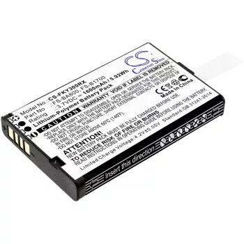   Flysky FS-B1700, FS-BA800 helyettesítő akkumulátor (Li-Polymer, 3.7V, 1600mAh / 5.92Wh) - Utángyártott