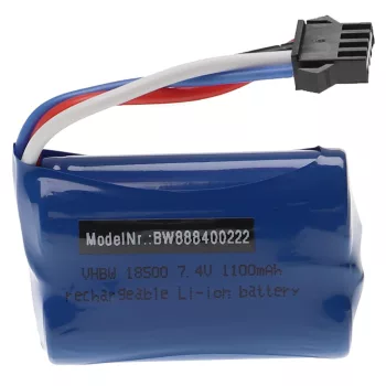   Huanqi 960 készülékhez akkumulátor (Li-Ion, 7.4V, 1100mAh / 8.14Wh) - Utángyártott