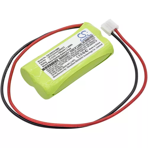 Dentsply GP210AAHC2BMXZ helyettesítő akkumulátor (NiMh, 2.4V, 700mAh / 1.68Wh) - Utángyártott