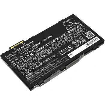   Motorola KT-TC55-29BTYD1-01 helyettesítő akkumulátor (Li-Ion, 3.7V, 4400mAh / 16.28Wh) - Utángyártott