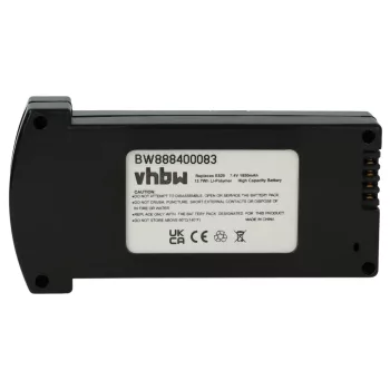   Eachine 2594368 helyettesítő akkumulátor (Li-Polymer, 7.4V, 1850mAh / 13.7Wh) - Utángyártott