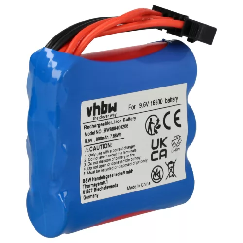 GPToys Foxx S911, S912 készülékekhez akkumulátor (Li-Ion, 9.6V, 800mAh / 7.68Wh) - Utángyártott