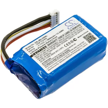   JBL GSP103465 helyettesítő akkumulátor (Li-Polymer, 3.7V, 3600mAh / 13.32Wh) - Utángyártott