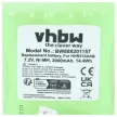 Korg HHR210AAB, KITBAT1002 helyettesítő akkumulátor (NiMh, 7.2V, 2000mAh / 14.04Wh) - Utángyártott