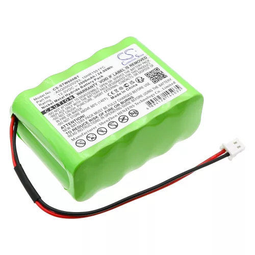 Siemens IAB1201-8 helyettesítő akkumulátor (NiMh, 12V, 2000mAh / 24Wh) - Utángyártott