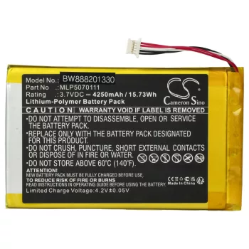   Autel MLP5070111 helyettesítő akkumulátor (Li-Polymer, 3.7V, 5000mAh / 18.5Wh) - Utángyártott
